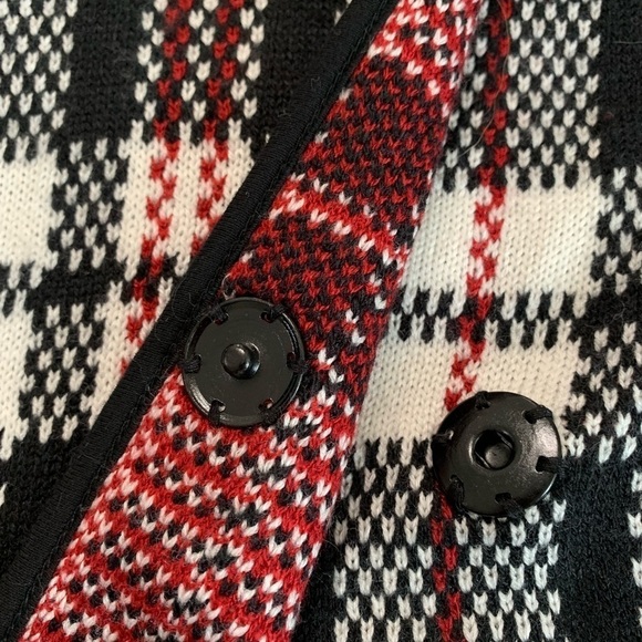 Blu Pepper Plaid Coat Size Large - Picture 15 of 17